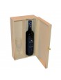Drevená otváracia skrinka na 2 fľaše vína