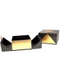 Darčeková krabica čierno-zlatá s uzatváraním na magnet S