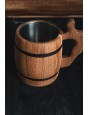 Darčekový drevený pohár/krígeľ /črpák na pivo