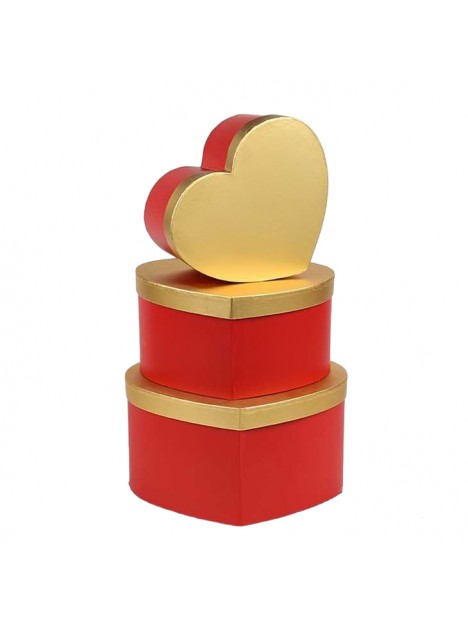 Darčeková krabica Červené srdce M