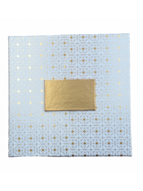 Darčeková krabica bielo-zlatá s uzatváraním na magnet