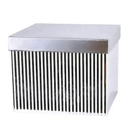 Darčeková krabica strieborná M