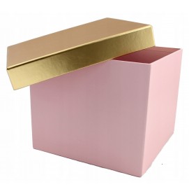 Darčeková krabica Golden pink L